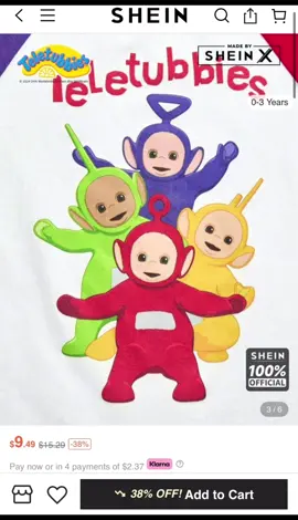 I hate supporting shein but man, this collab with Teletubbies is soooo good. The kids fits are so cute 🥰 #shein #kidsclothes #teletubbies #pbskids #kidsfashion 