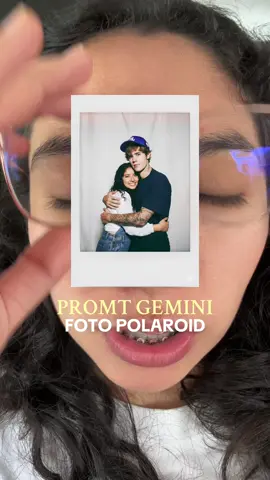 Les dejo en los comentarios los dos promts que use!✨, por si les sale mal algo pueden pedirle puntualmente que corrija eso, traten de ser súper específicos!  #gemini #inteligenciaartificial #promt #polaroid 