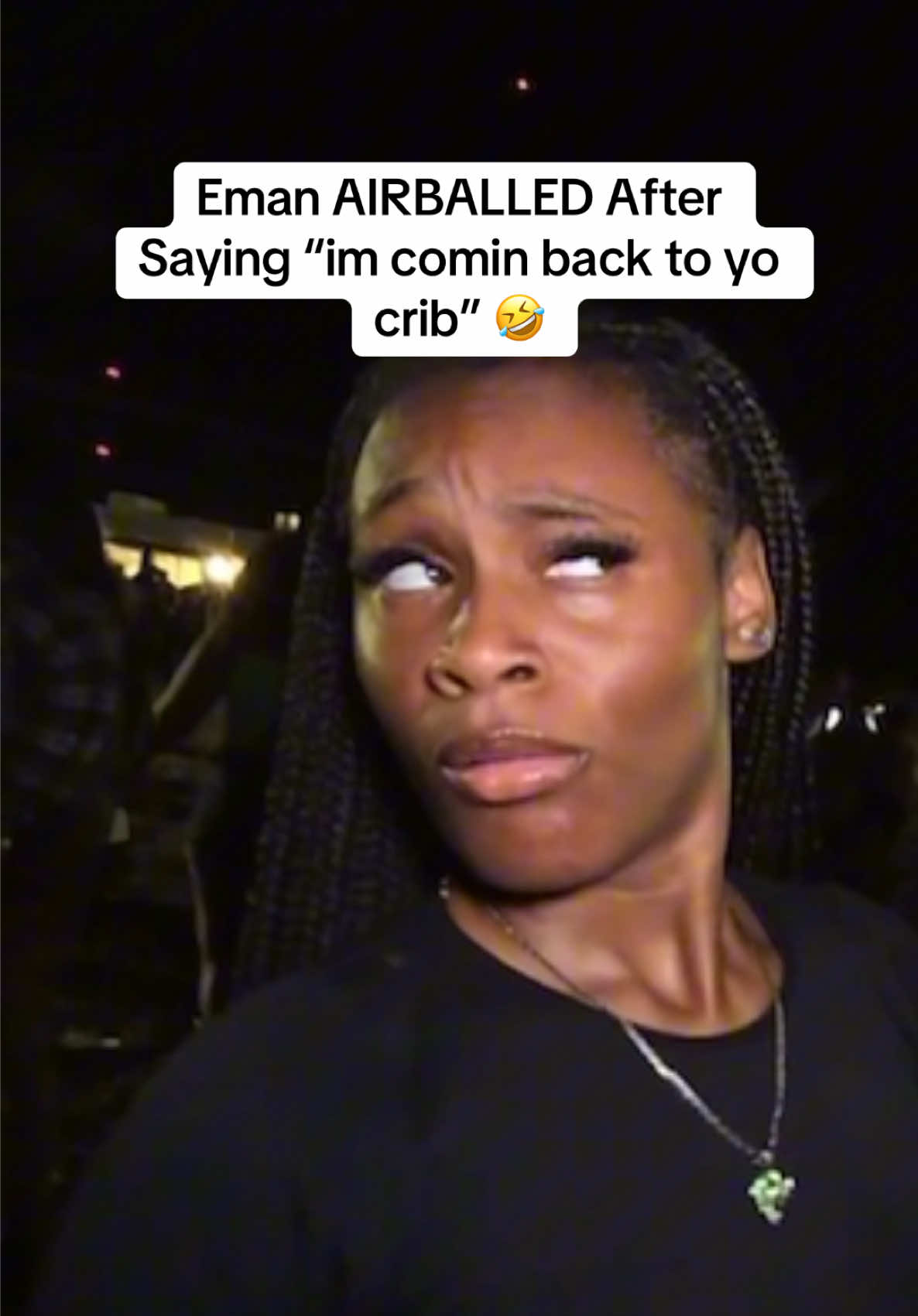 Eman AIRBALLED After Saying “im comin back to yo crib” 🤣 #emanrizz #emann #eman #fyp #viral 