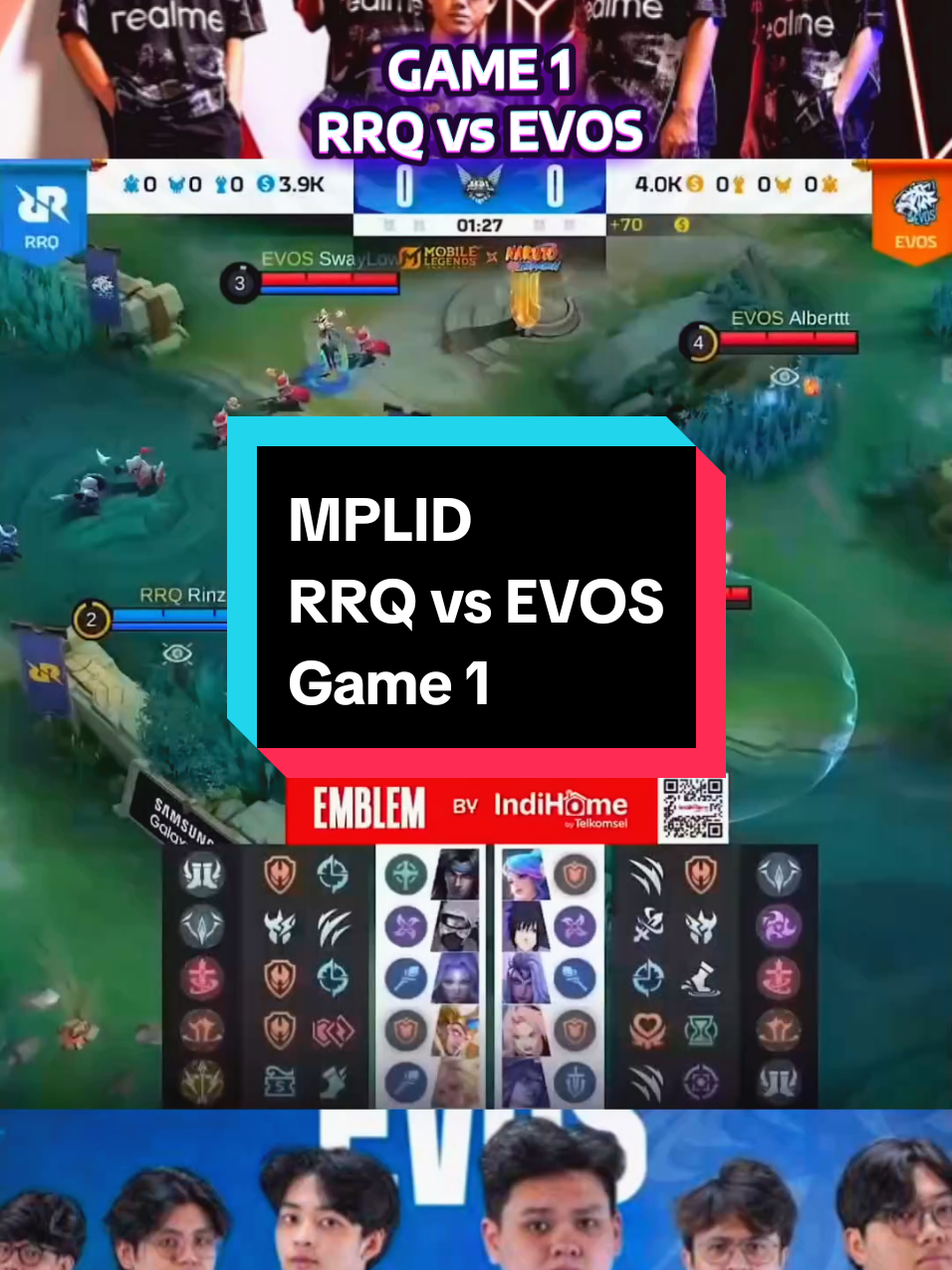 Duell El-Classico emang bedaa😬 #NEXTJagoanMabar #MLBBNEXT2025 #MLBB #rrqvsevos #evosvsrrq 