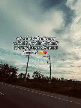 এই সংক্ষিপ্ত জীবনে মায়ের অভিশাপ এত পরিমাণ পেয়েছি যে এখন জীবনের প্রতি কোনো মায়া নেই 💗 #bdtiktokofficial🇧🇩 #fffffffffffyyyyyyyyyyypppppppppppp #foryou 
