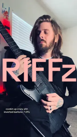 hi 👋. cookin up some more inverted baritone 7 riffage ! drums are written on a 6/8 click at 109 bpm . guitar is tuned in cgcgcgc# and dropped -2 st . used thall amp to automate that huge drop at the end 😈🦾. thanks for taking a peak 👁️ ✅ 🫶!  ✨ go pre-save my new one : 🎵NOOSE🎵 link in bio ✨ #metal #guitarist #guitartok #7string #musician 