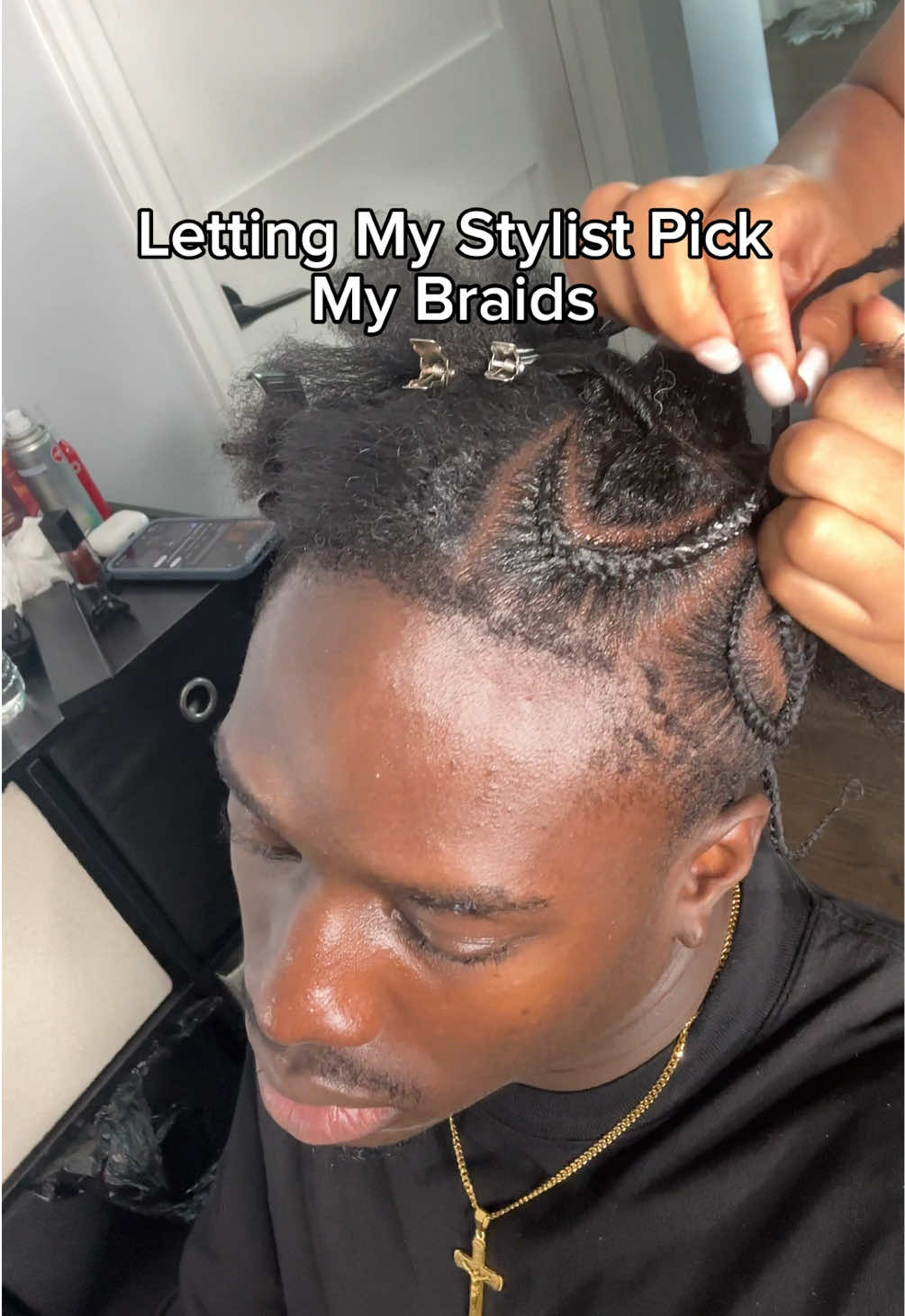 lmk what yah think #hollywoodberny #hairinspo #cornrowstyles #blackmenhairstyles #braidstyles #4chair #
