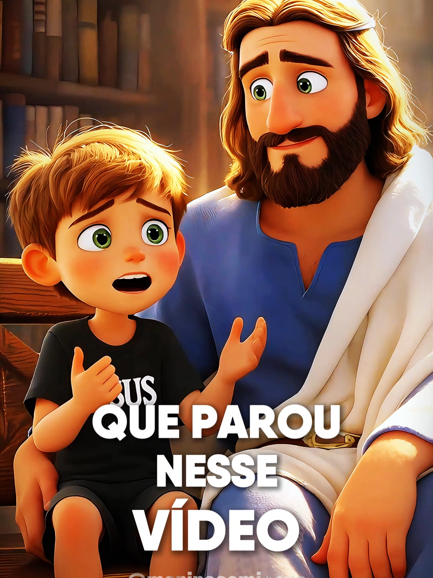 Jesus Cristo, abençoe essa pessoa que parou nesse vídeo e coloque no coração dela a certeza da sua presença. #JesusEOmenino #HistóriaQueToca #EncontroComJesus #DiálogoComDeus #PalavraDoDia