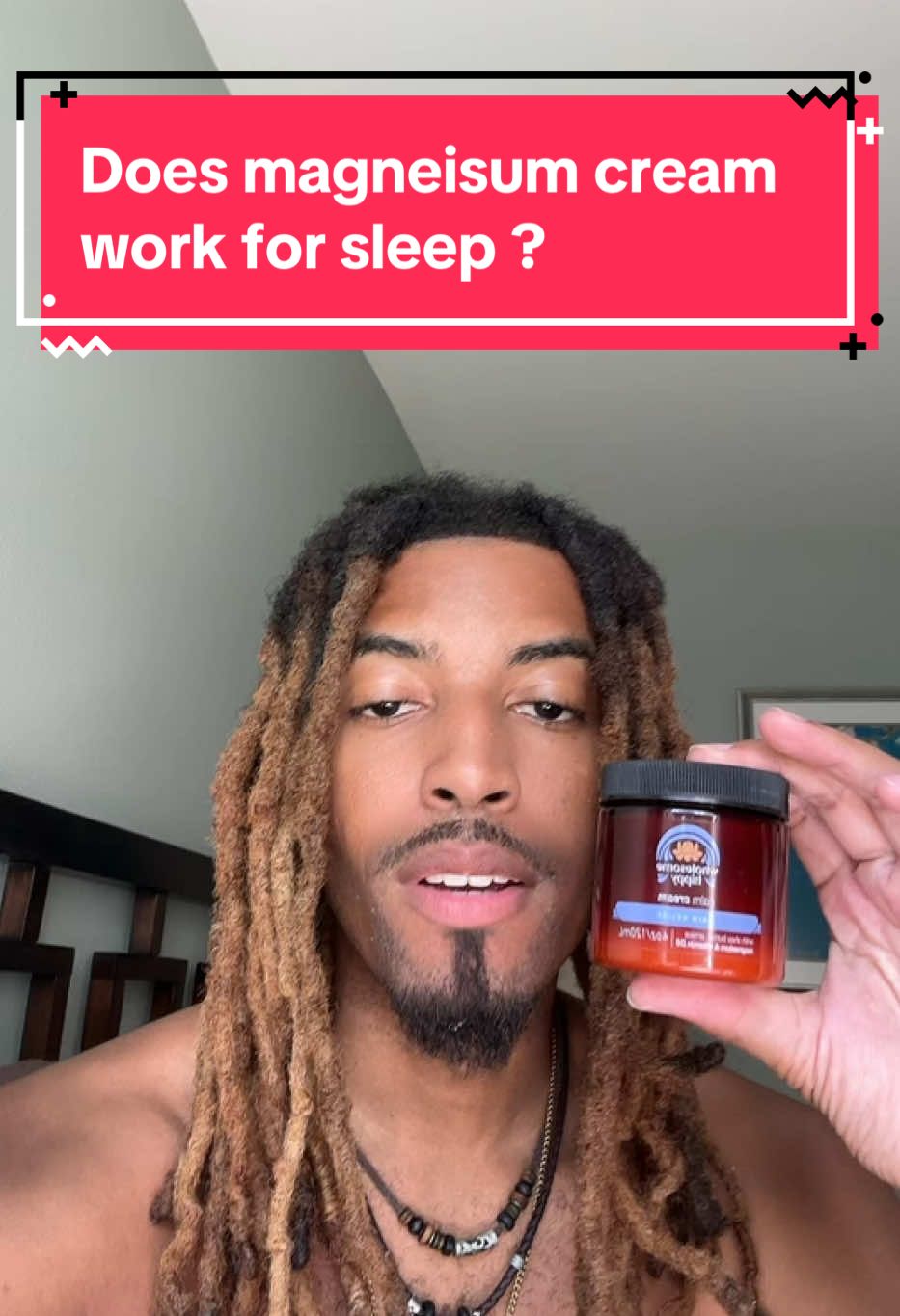 Magnesium cream to sleep better #sleep #magnesium #supplements #sleepy 