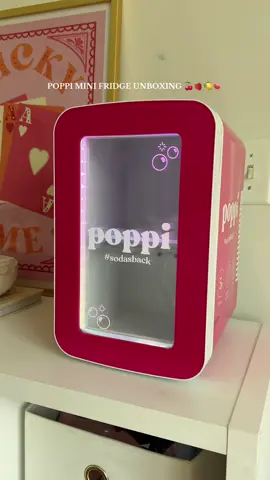 I LOVEEEEE ITTTT @drinkpoppi #poppi #poppiambassador #poppicollegeambassador #poppiminifridge 