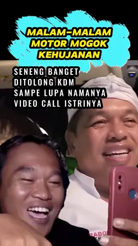 mogok kehujanan malam-malam #kdm #gubernurjawabarat #bapakaing #kangdedimulyadiofficial #dedimulyadi 