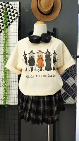 🎃 Witch outfit with attitude ✊ feminist Halloween shirt for strong women #girlswillbegirls #girlssupportgirls #witch #witchyvibes #halloween #spookyseason #dealsforyoudays #trending #fyp 