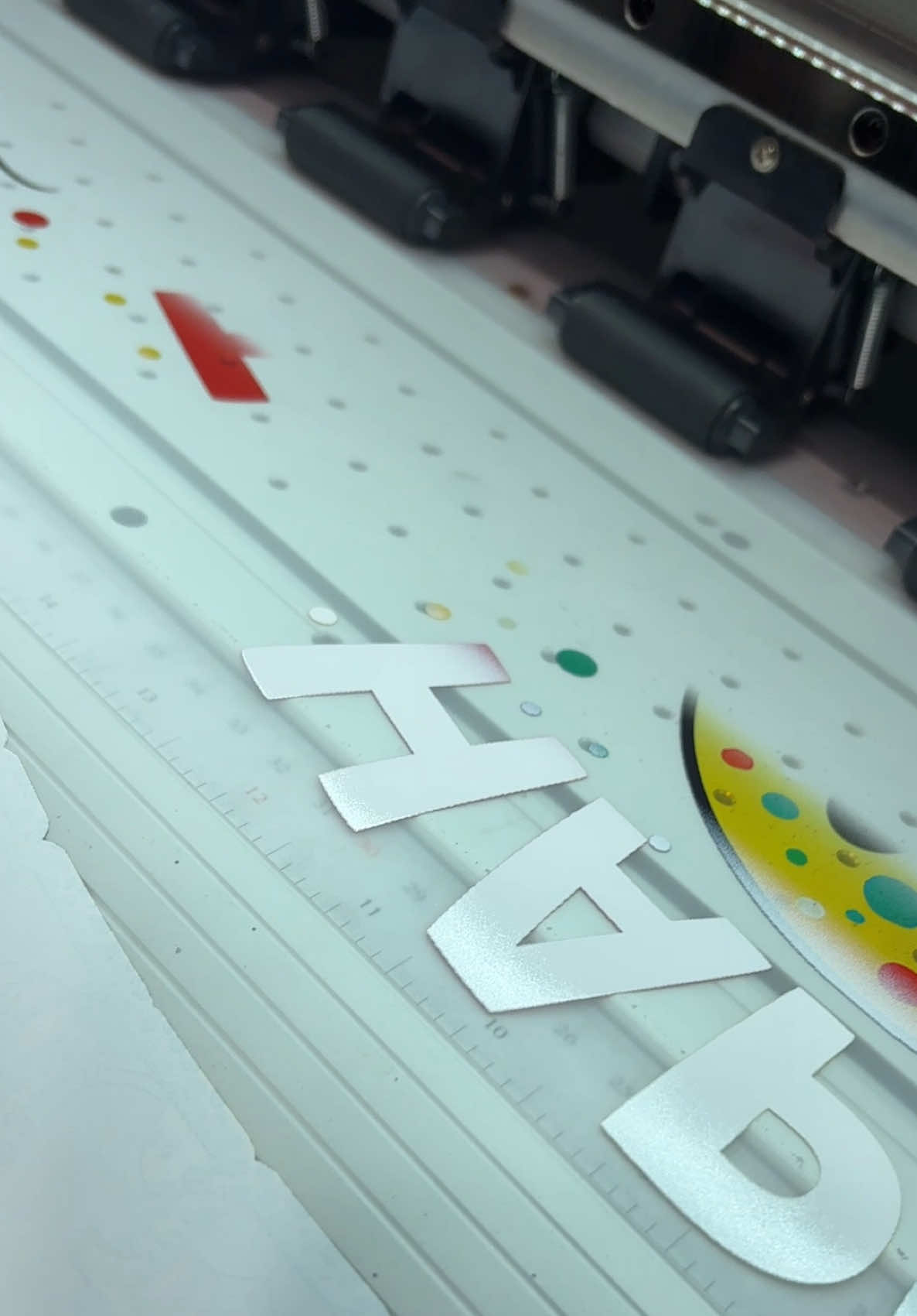 when your film finishes halfway through a gangsheet order 🙃 #dtftransfers #customgangsheets #dtfgangsheets #ifykyk #smallbusinessowner  