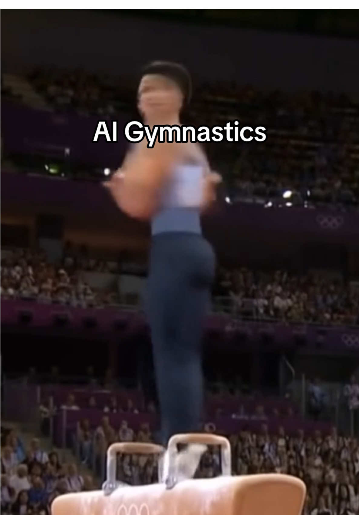I fear it’s over for us now #ai #gymnastics 