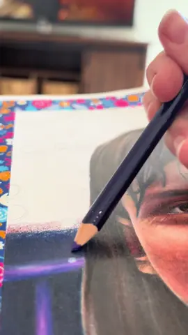 Draw @Dominik Mysterio with me! Who should I draw next? #WWE #coloredpencil #wweart #drawings #dominikmysterio 