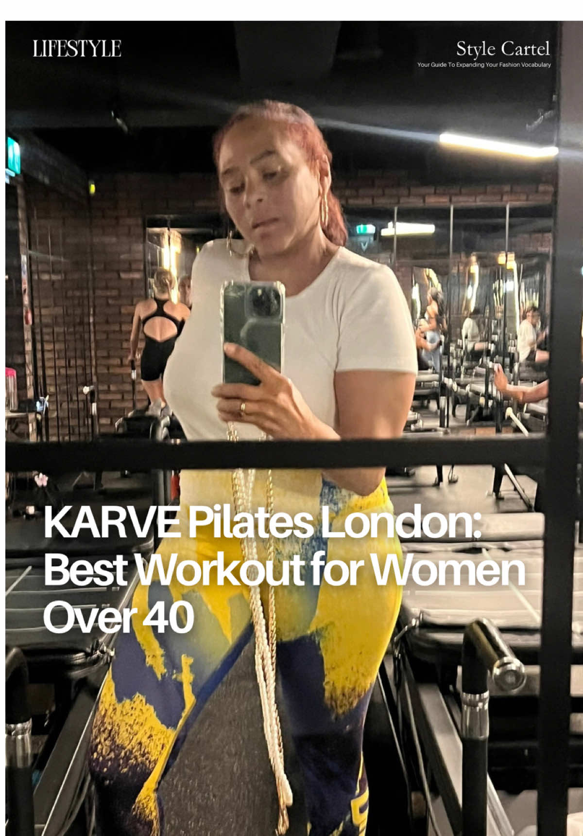 Workout Wednesday just got an upgrade! ✨ Obsessed with @Karve Pilates in Kensington. The instructors push you, the community empowers you. My friend and I love our post-Pilates brunch and Holland Park strolls! Feeling stronger, more confident, and ready to take on anything. Who's joining me?  @Mitchell & Ness @Petit Bateau #KARVEPilates #LondonPilates #WorkoutMotivation #BodyPositive #stylecartel  