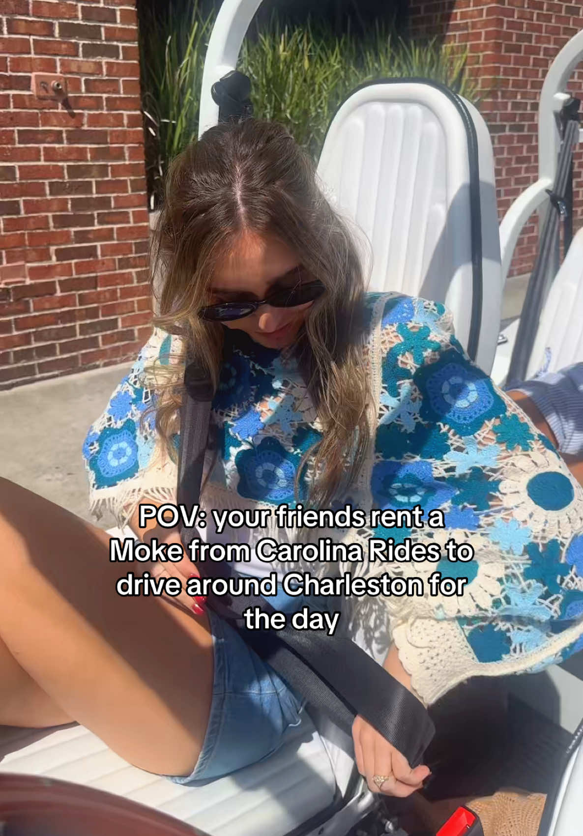 Rent your @Carolina Rides Rentals now they’re so cute and so fun!!!  #charlestonsc #charleston #carolinarides #moke #charlestonlife 