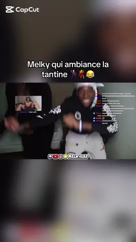 Melky qui ambiance la tantine 🕺💃😂@melkylaf @melkylaf2 #melkylaf #melky #fyp #mtl 