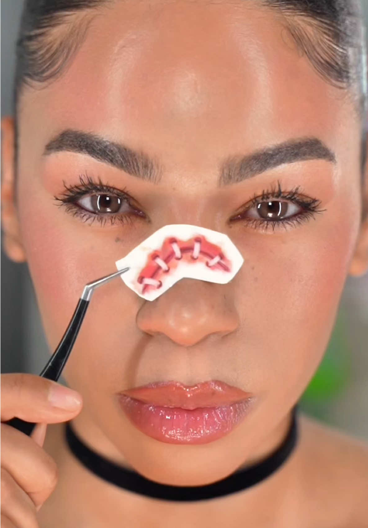 Easy Halloween makeup ✨ #halloweenmakeup 