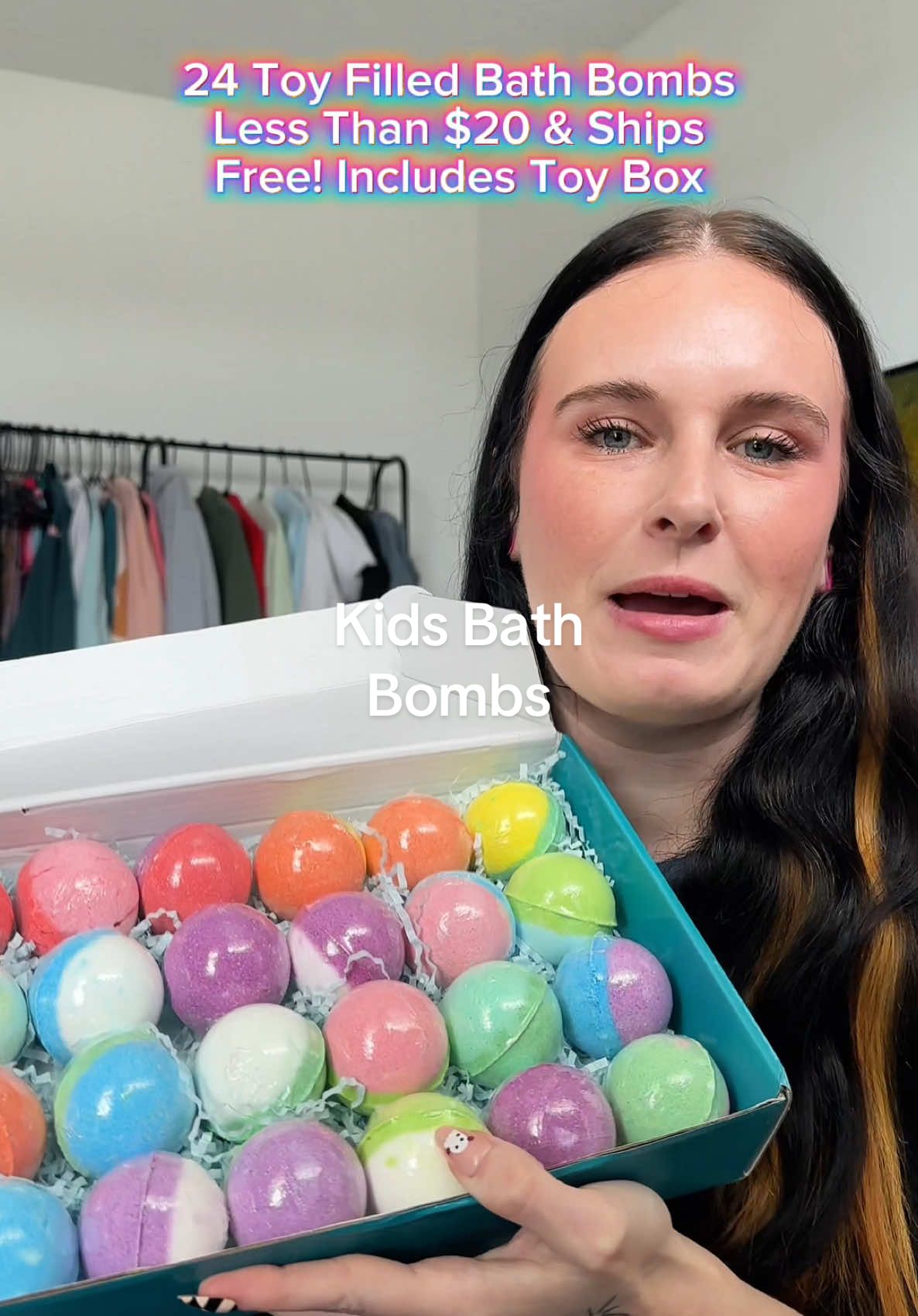 This takes bath time to a whole other level, so fun! Bath bomb & toy inside less than $1 a bath bomb! And a toy storage box! #bathtime #toyfilledbathbomb #kidsbathbombs #bathbomb #bathfunforkids 