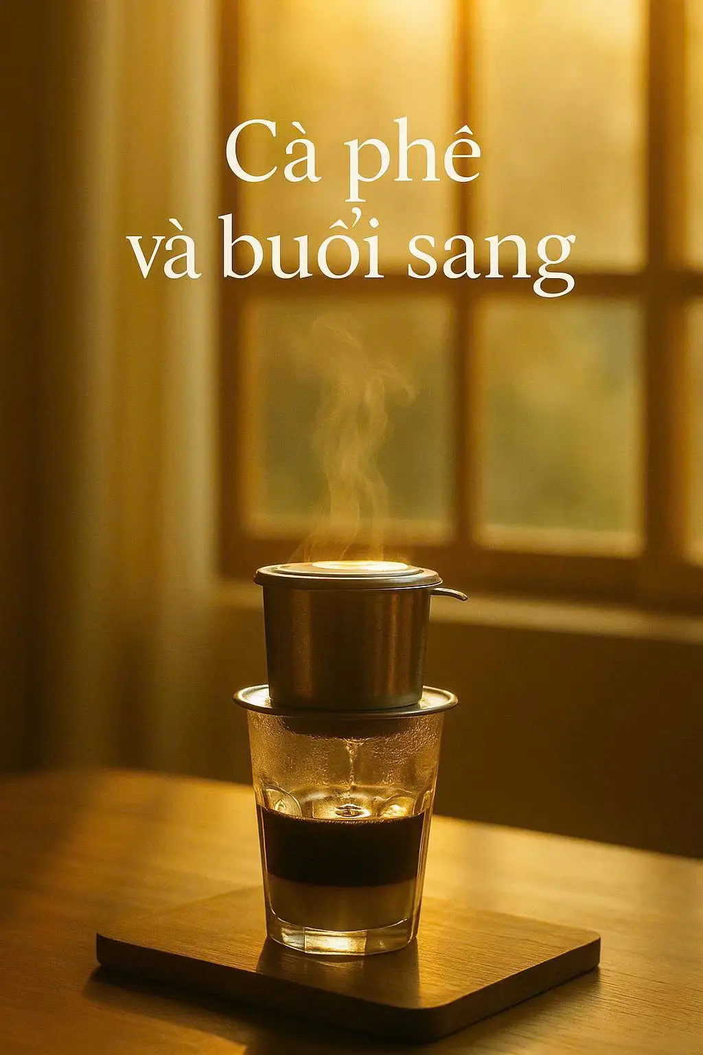 Có người uống cà phê để tỉnh táo, có người uống để bắt đầu một ngày mới. Tôi lại thích ngồi bên tách cà phê sáng chỉ để… lắng nghe thời gian. Những giọt cà phê rơi đều trong phin như nhịp thở chậm rãi, nhắc tôi rằng không cần vội. Ngày mới có thể bắt đầu bằng sự ồn ào, nhưng cũng có thể khởi đầu bằng tĩnh lặng. Và đôi khi, chính sự tĩnh lặng ấy lại cho ta thêm năng lượng để đi qua bộn bề đời thường.  #caphe #tpyシ 