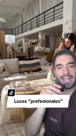 Luces caseras, iluminación para crear contenido #iluminacionparavideos #luzparavideos 