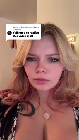 Replying to @lelanidejesus.jpg hi I’m real #ai #fyp 