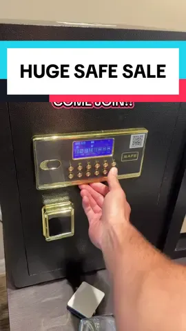 HUGE SAFE SALE! LIVE RIGHT NOW #livestream #tiktoklive #safebox #cash #safe 