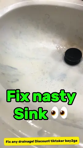 🚽 Accelerator by Dr. Pooper Drain field cleaner! #fixnastysink #cloggeddrain #cloggedsink #drpooperaccelerator #drpooper 
