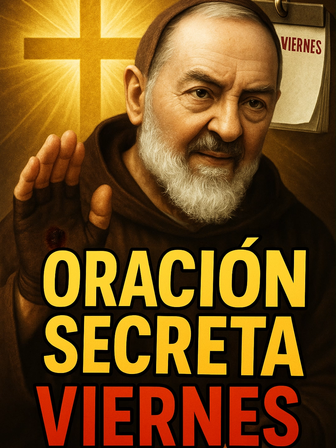 El secreto del Padre Pío para los viernes 😱🙏  El Padre Pío vivía cada viernes como Viernes Santo 😱 Tenía una oración secreta que cambió miles de vidas 🙏 Sus estigmas sangraban cada viernes durante 50 años ❤️ María de San Giovanni fue testigo de milagros extraordinarios ✨ ¿Tú también sientes algo especial los viernes? Cuenta tu experiencia 💭 El Padre Pío intercede por nosotros especialmente este día 🌟 #padrepio #viernesanto #oracion #milagros #catolico #fe #santo #estigmas #jesus #maria #dios #testimonio #gracia #esperanza #oracionpoderosa #santos #catolicos #cristianos #pietrelcina #viernes #espiritualidad #manifestaciones #intercesion #cielo #Jesus #sueños #perfume