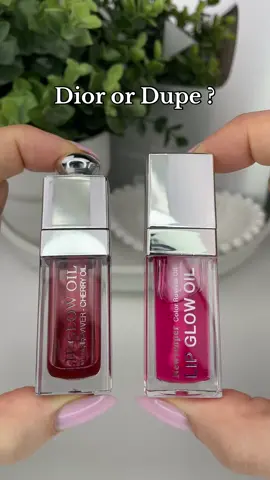 Dior or Dupe? Shein Lip Oil Fake Review 💄✨ #lipoil #dior #dupedior #DiorOrDupe #SheinFinds  