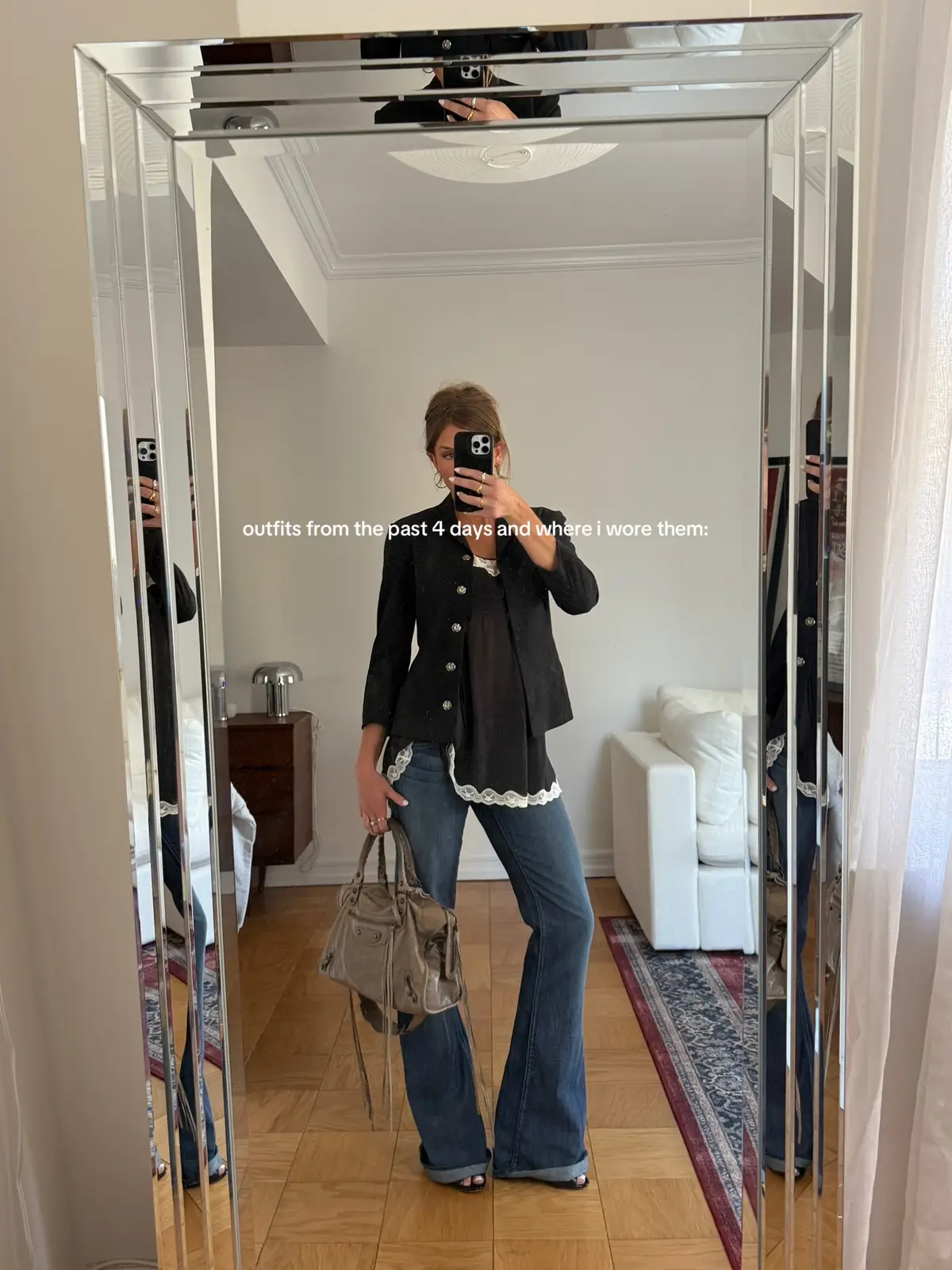 working on switching it up a bit can you tell  #ootw #OOTD #outfitinspo 
