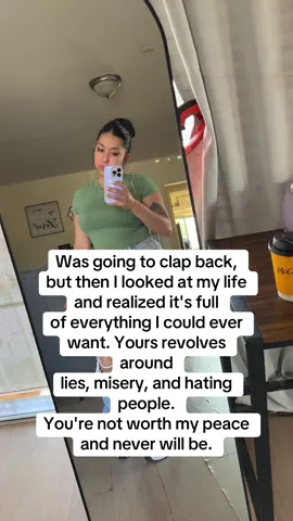 Not worth my peace  #millennialsoftiktok #goodvibesonly #latinahumor #millennial 