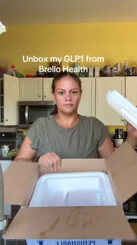 Excited to open my new medication from @Brello Health  I lost 37 lb since may and I am so happy to continue this journey #glp1 #tirzepatide #tirzepatidejourney 