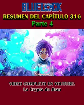 ¡Reo Demuestra porque esta roto! y Onazi acepta el reto de Isagi || Resumen del Capítulo 316 de Blue Lock || Parte 4. #fyp #bluelock #bluelockmanga #bluelockresumen #mangabluelock #bluelockedit #onazi #isagiyoichi #reomikage #bachirameguru #bluelock316 #bl #futbol #lacryptadejhan #paratiii