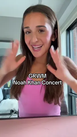 Do you like Noah Khan? #noahkahan #concert #grwm #getreadywithme 