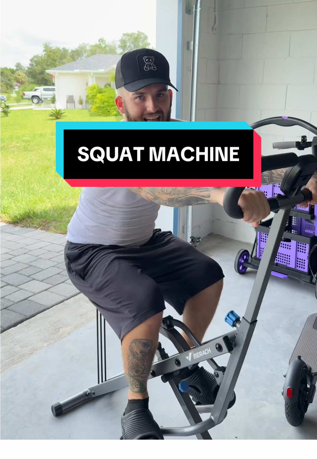 #squatmachine #workoutathome #homeworkout 