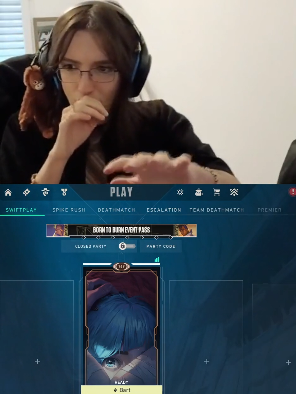 il apprend la mort de charlie kirk @Bartnoid  #twitchclips #charlixcx #charliekirk 