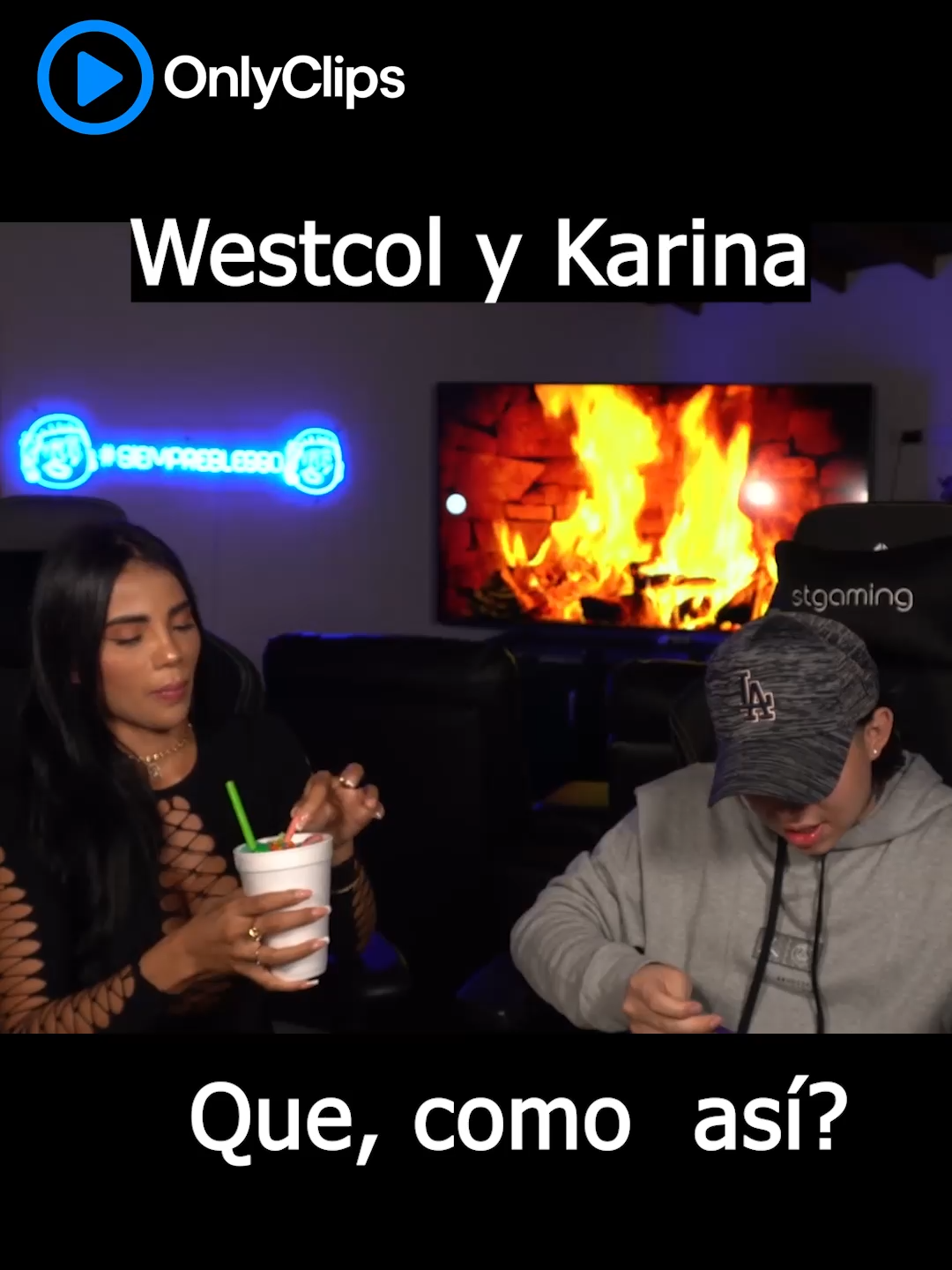 Westcol y Karina #westcol #karinagarciaoficiall #kick