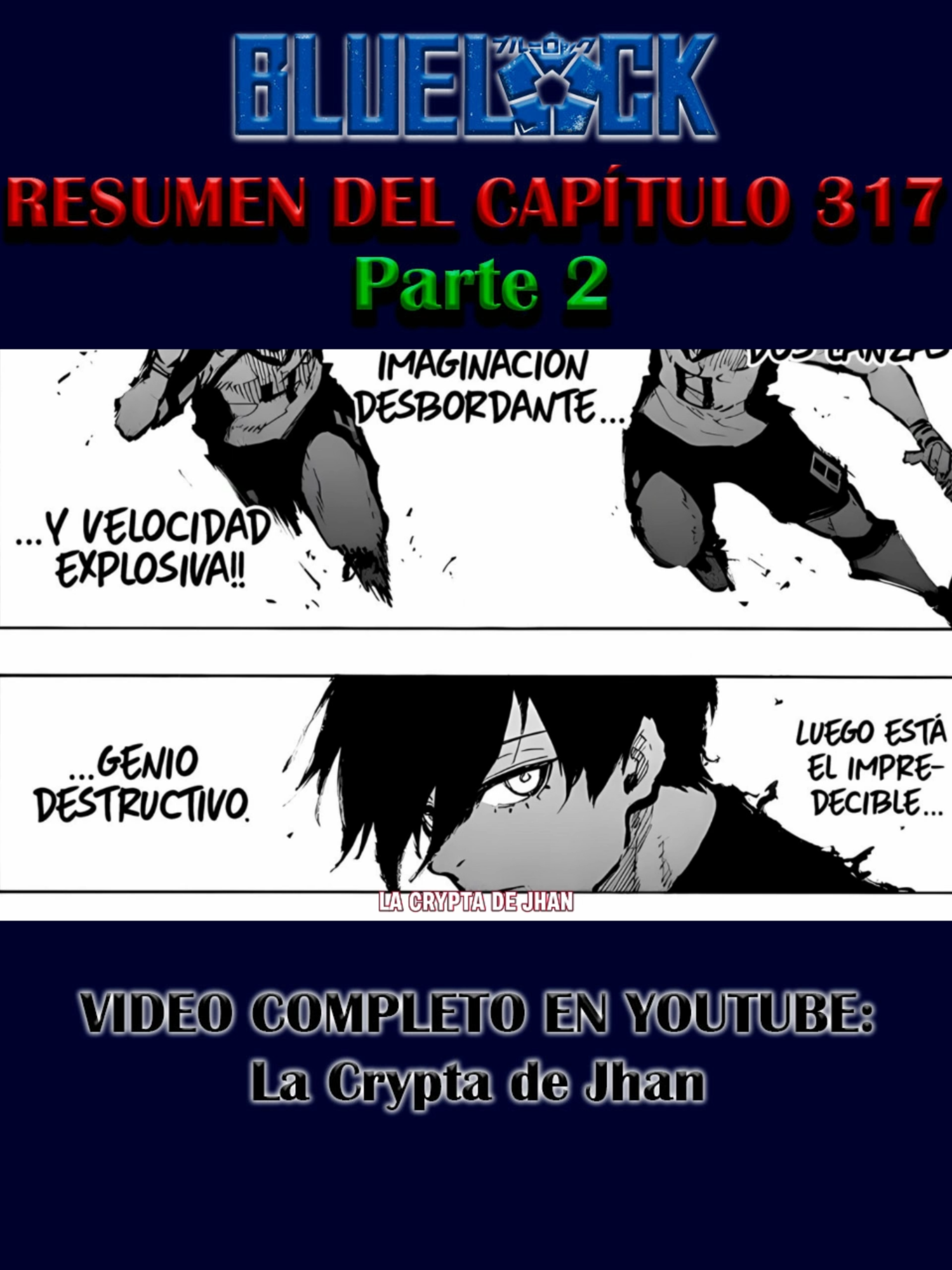 ¡Se revela el Arma de Onazi! ¿Nigeria al fin despertó? || Resumen Capítulo 317 de Blue Lock || Parte 2. #fyp #bluelock #bluelockmanga #bluelockresumen #mangabluelock #bluelockedit #onazi #isagiyoichi #gagamaru #gagamarugin #bluelock317 #bl #futbol #lacryptadejhan #paratiii