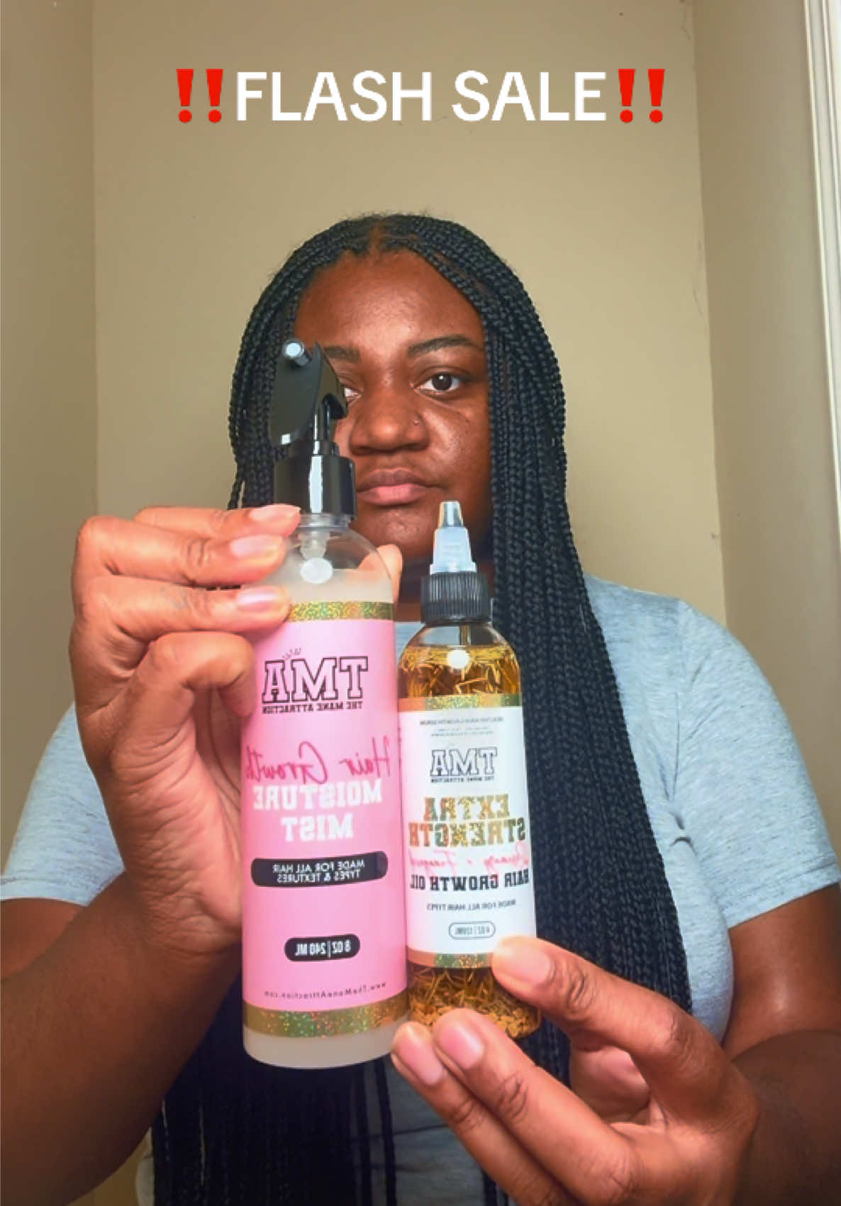 ‼️FLASH SALE‼️ My favorite hair duo by @The Mane Attraction is currently on flash sale! get it while it last! I’m positive it’ll sell out again #hairgrowthproducts #hairgrowthtips #hairgrowthjourney #hairgrowthoil #hairgrowth 