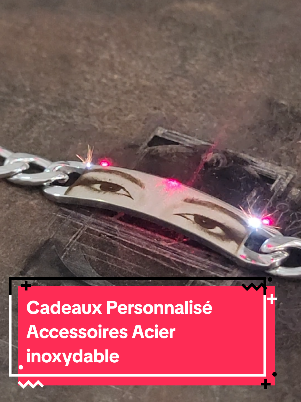Cadeaux Personnalisé  Accessoires Acier inoxydable  #fyp #dzpower #bijoux #وهران #oran 