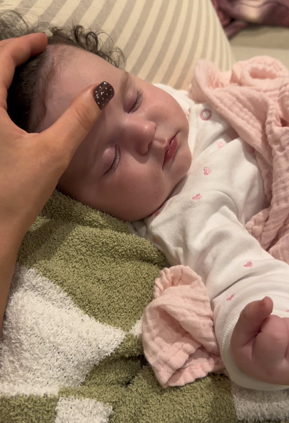 I can’t believe I made you 🥹 #babies #cutebaby #sleepingbaby 