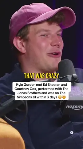 Dude is living his best life 😭 #kylegordon #zachsangshow #edsheeran #jonasbrothers #thesimpsons @Kyle Gordon 