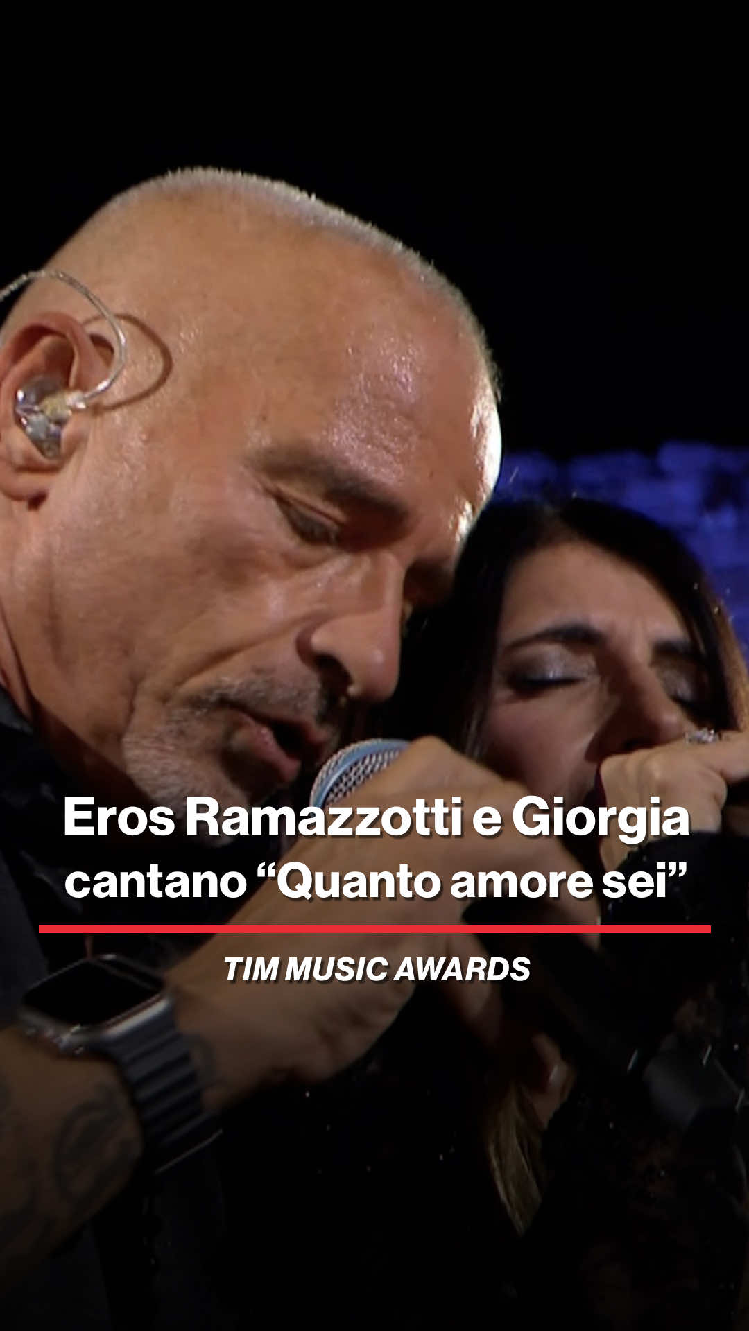 🎶 Quanto amore sei Può solo crescere 🎶 #ErosRamazzotti e #Giorgia cantano 