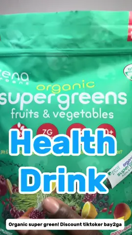 🌱 Zena Nutrition Organic Supergreens 30 stick pack #healthdrink #supergreens #fruitandvegetabledrink #zenanutritionorganicsupergreen #zena 