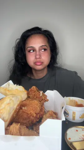 @Church's Chicken #friedchicken #mukbang #Foodie #foryoupage #fyp 
