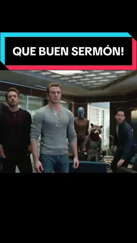 QUE BUEN SERMÓN!!  #avengers #avengersendgame #avengersinfinitywar #avengersedit #captainamerica 