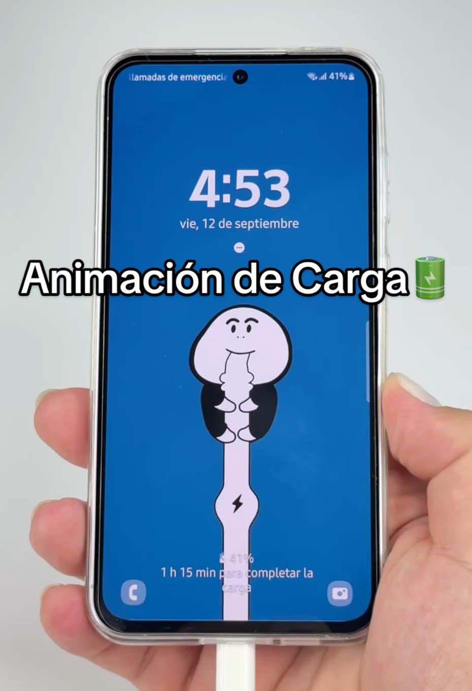 ¡Como poner una Animación de Carga en tu celular! 🪫😨#bateria #animaciondecarga #fyp #tiktok #android 
