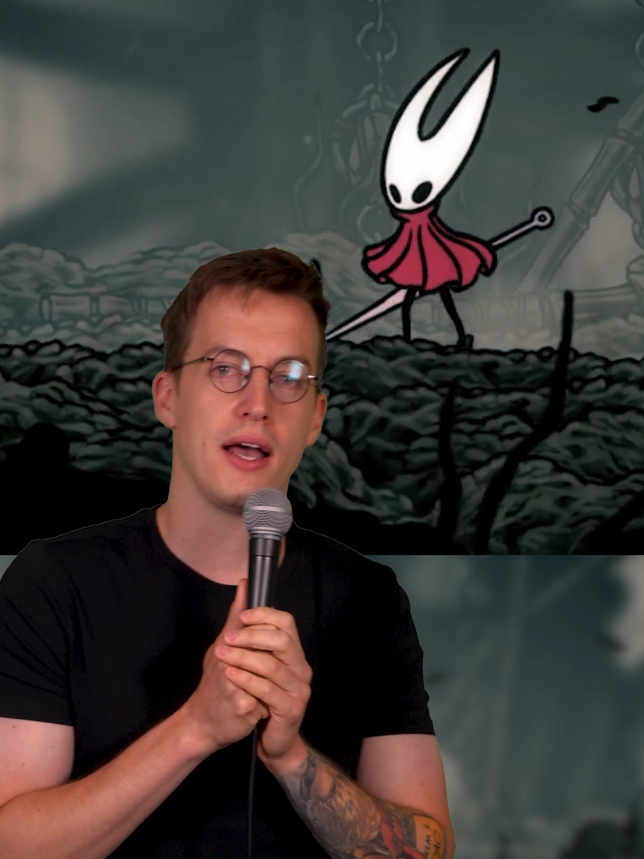 the crows made me crash out #silksong #hollowknight
