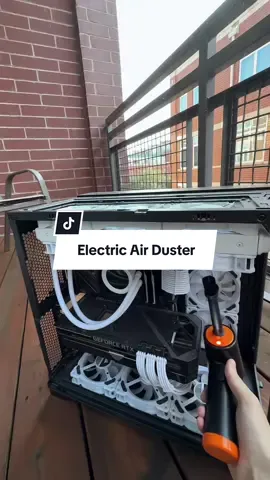 This electric air duster is only $30  #tiktokshop #tiktokshopcreatorpicks #dust #duster #airduster 