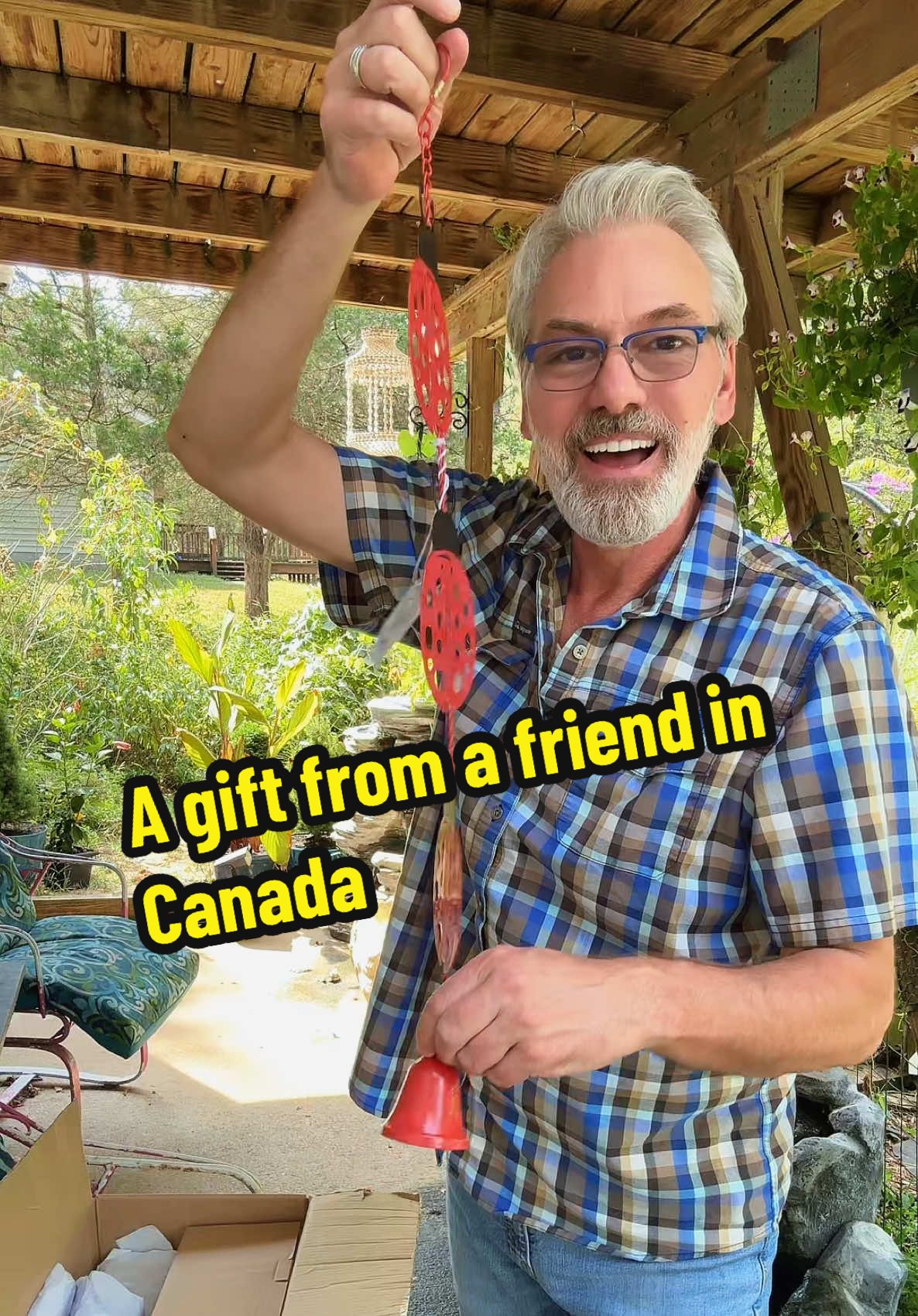 I received a #gift from a TikTok #friend in #canada #thankyou @MaudieMaudie 