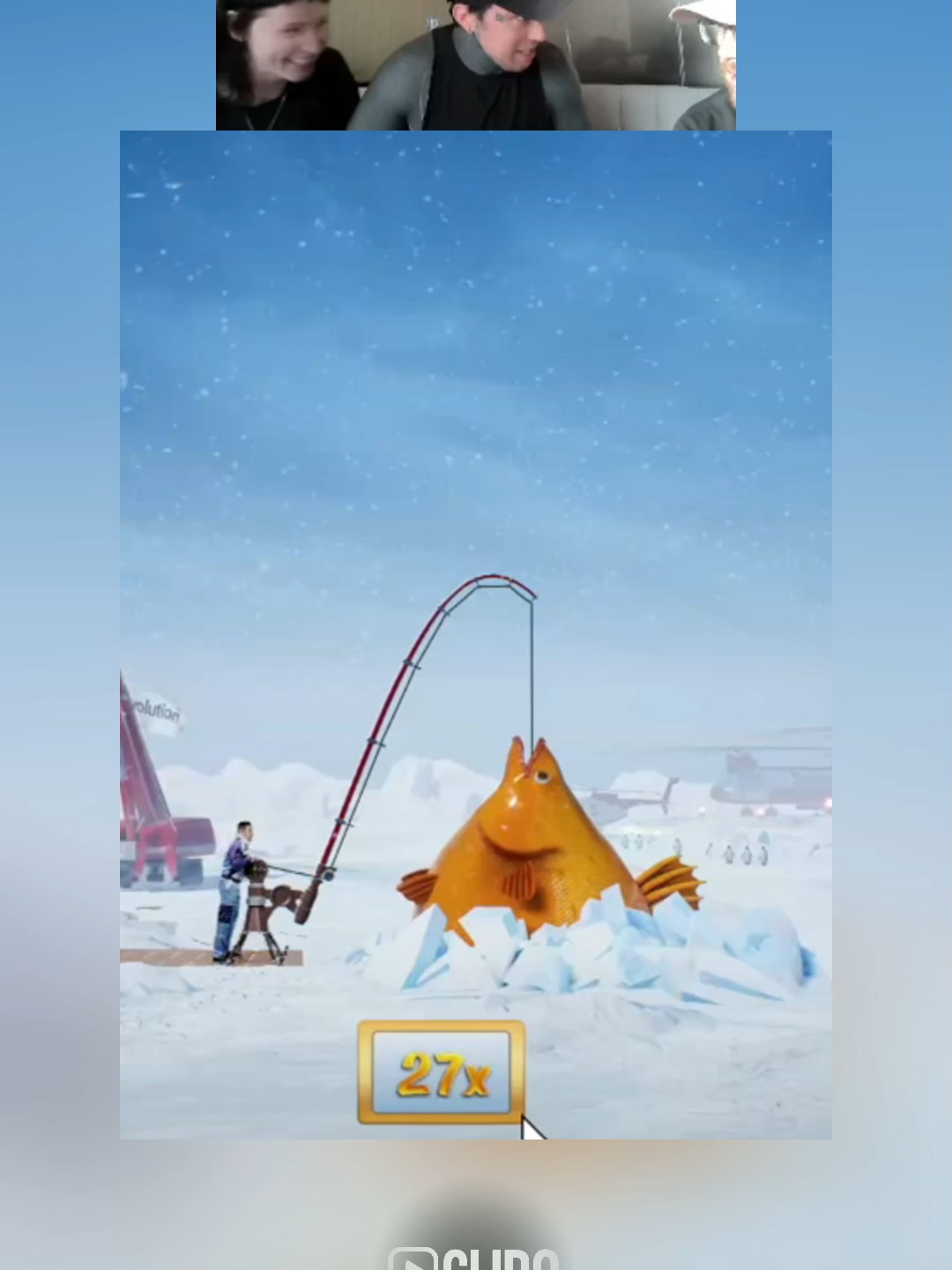 A small fish, depending on how you look at it #kickstreaming #kickstreamingplatform