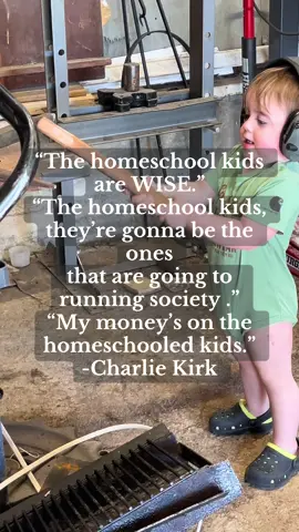 I’ve been sick for days now. One blessing is I get to keep my child away from the horrible things going on in the world and still allow him to be a child. #homeschool #usa #homeschooling #charliekirk 